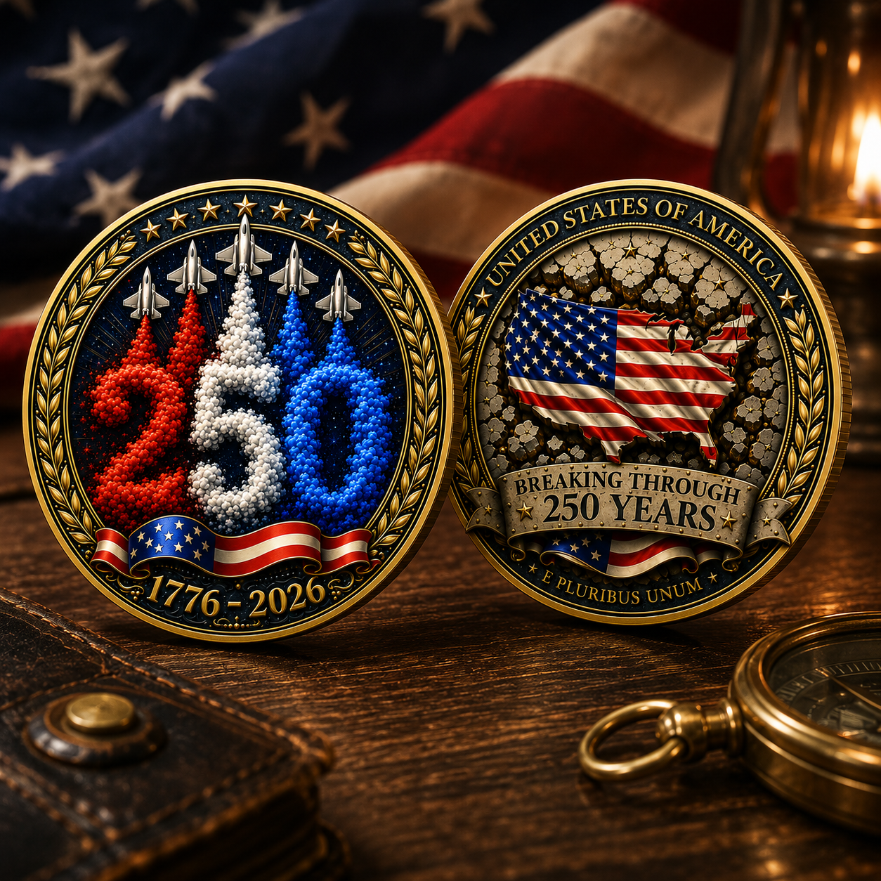 250 Years of Freedom Commemorative Coin