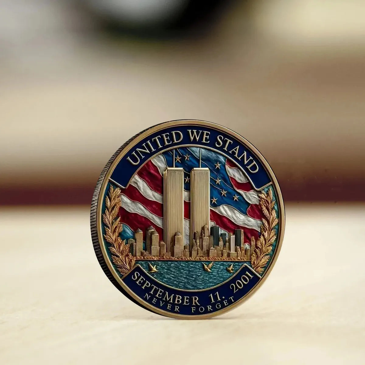 The “WE STAND” 2001 Eternal Tribute Commemorative Coin