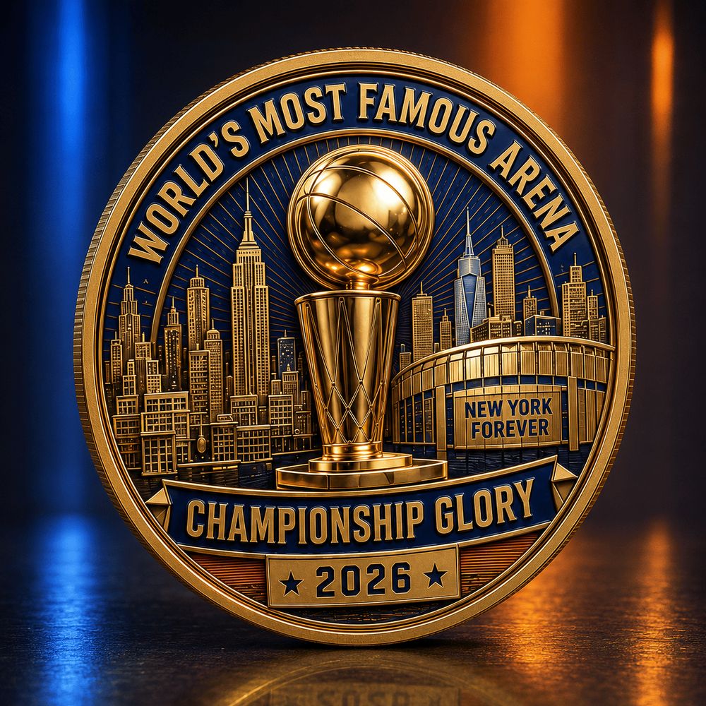 New York Knicks Premium 2026 NBA Champions Commemorative Coin