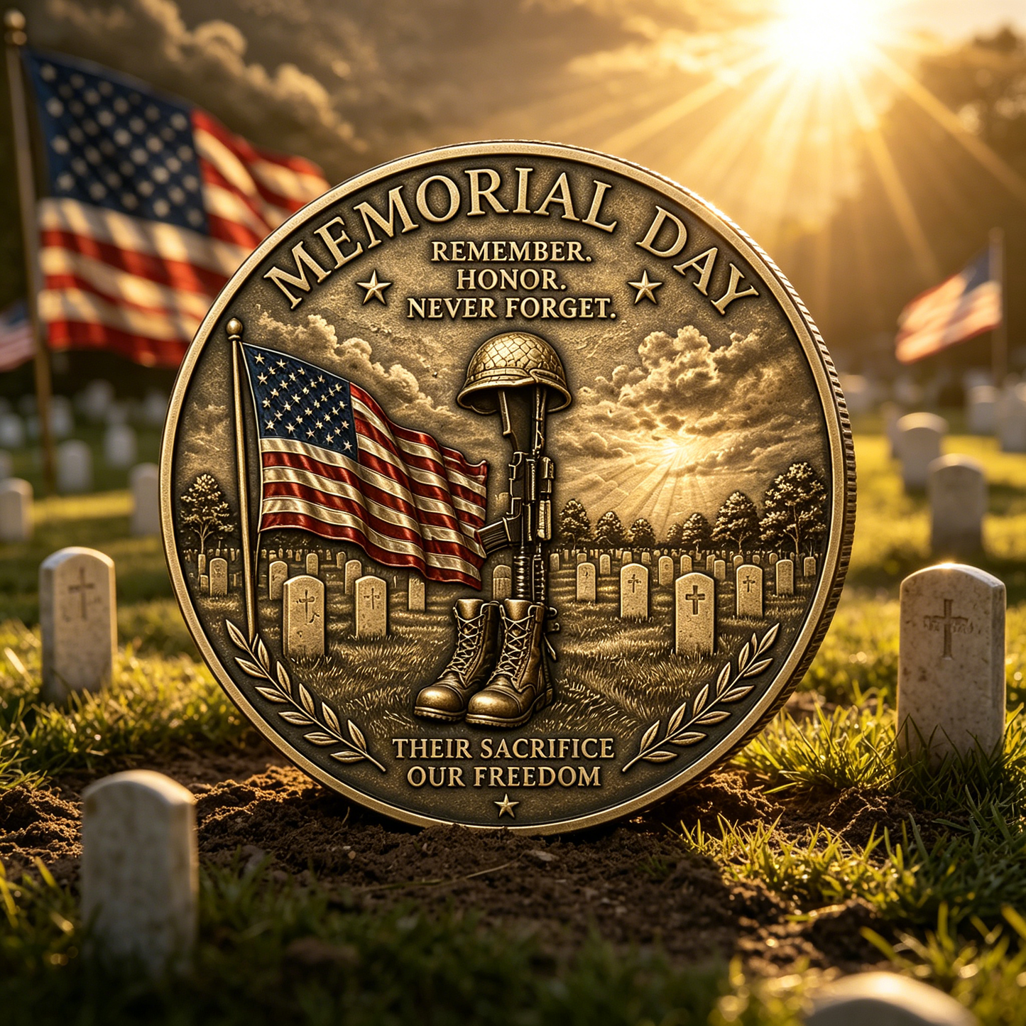 Memorial Day Commemorative Coin