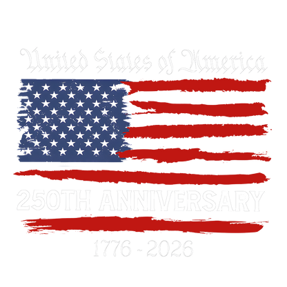 1776-2026 250th Anniversary of The Independence of USA Sticker
