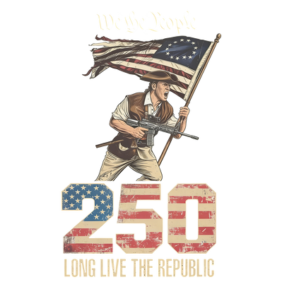 1776-2026 250th Anniversary Long Live The Republic Sticker