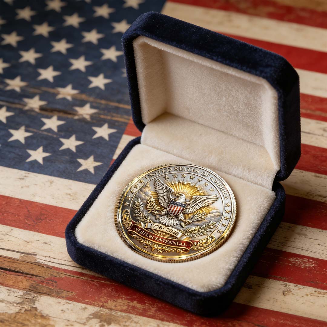 Flash Sale 60% OFF - U.S We Are The People 250th Anniversary Commemorative Coin