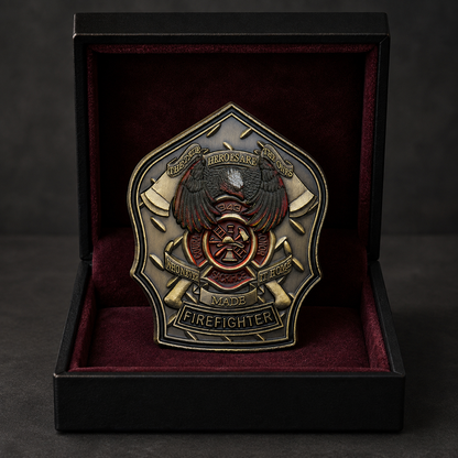 911 Firefighter Challenge Coin: FDNY Fallen Heroes Commemorative