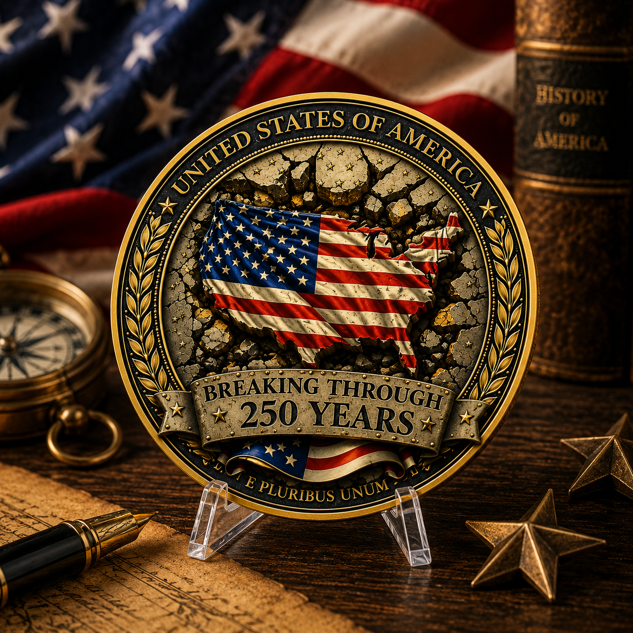 250 Years of Freedom Commemorative Coin