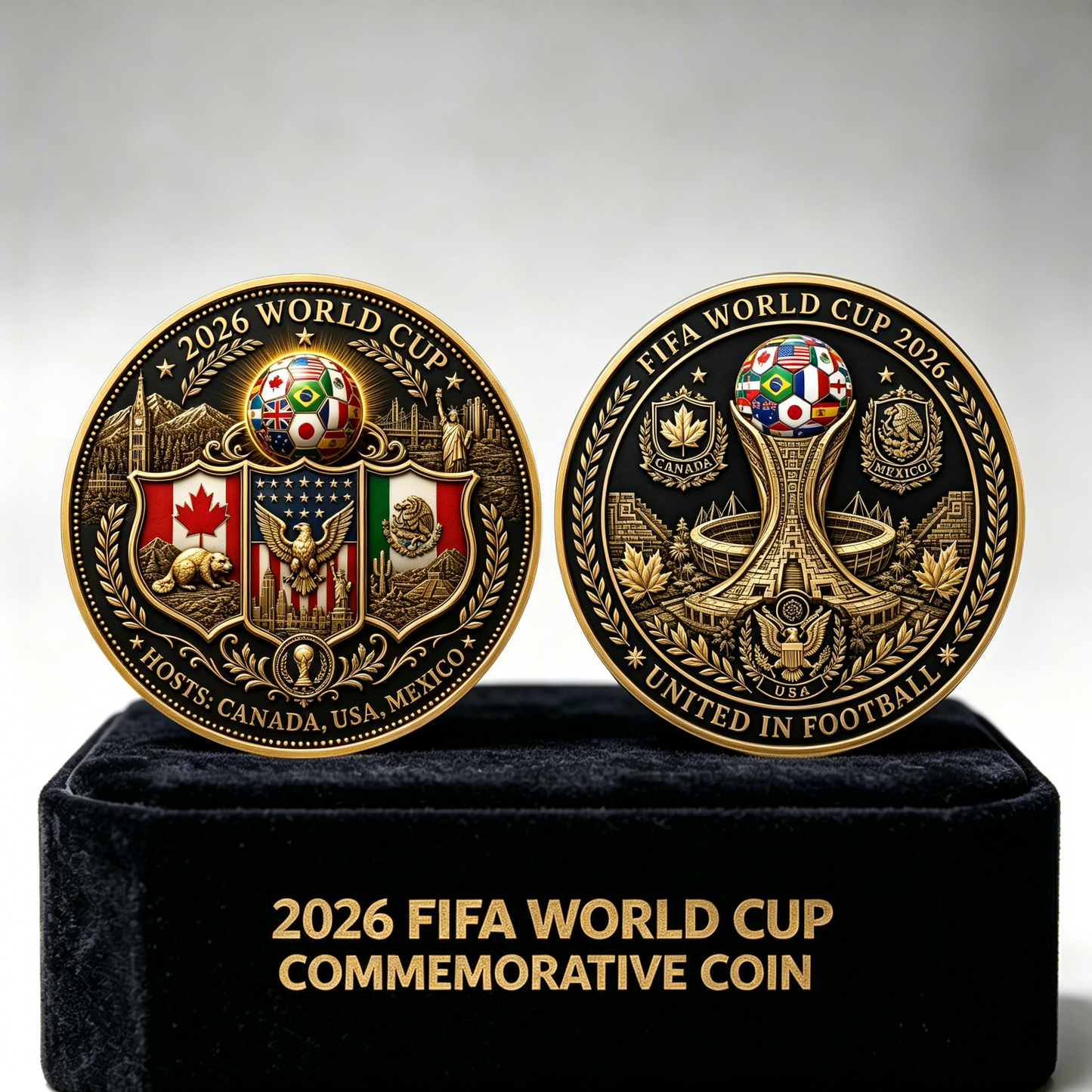 2026 World Cup Tri-Nation Hosts COIN