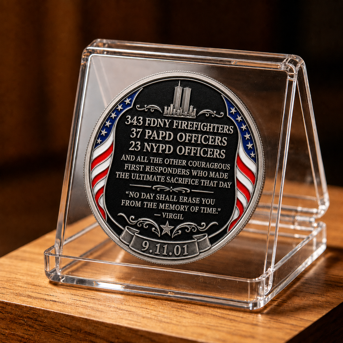Never Forget 9/11 – 25th Anniversary Unity & Hope Commemorative Coin