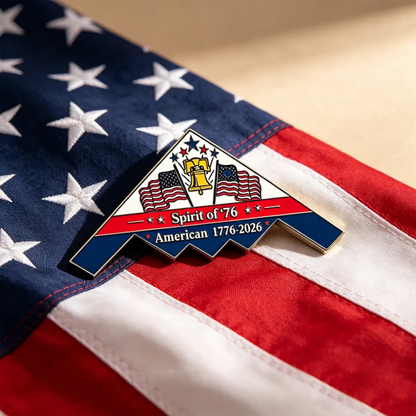 Spirit of ’76 B-2 Stealth Bomber 250th Anniversary Challenge Coin