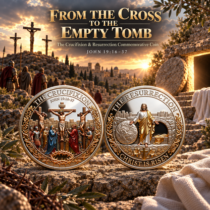 The Crucifixion & Resurrection Commemorative Coin