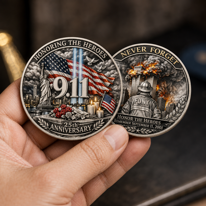 FDNY Honoring the Heroes 25th Anniversary Commemorative Collectible Gift