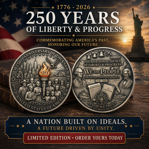 1776–2026 Patriotic Freedom Commemorative Coin