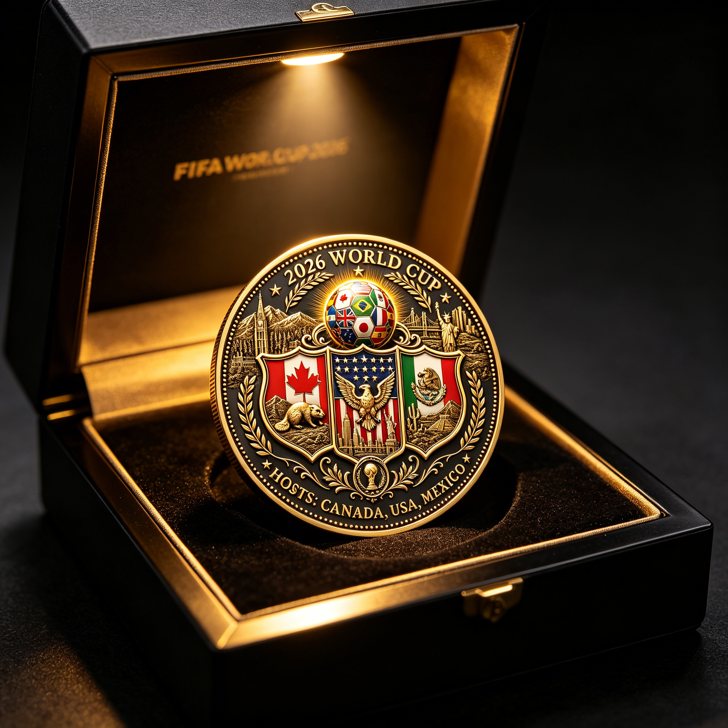 2026 World Cup Tri-Nation Hosts COIN