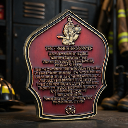 911 Firefighter Challenge Coin: FDNY Fallen Heroes Commemorative