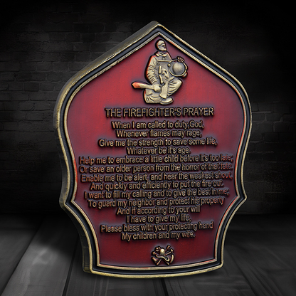 911 Firefighter Challenge Coin: FDNY Fallen Heroes Commemorative