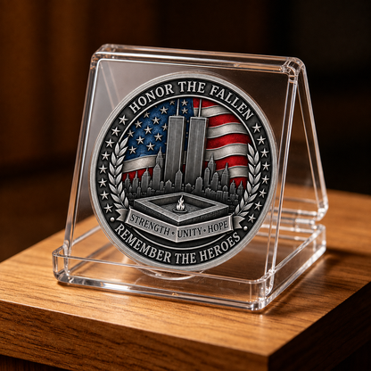 Never Forget 9/11 – 25th Anniversary Unity & Hope Commemorative Coin