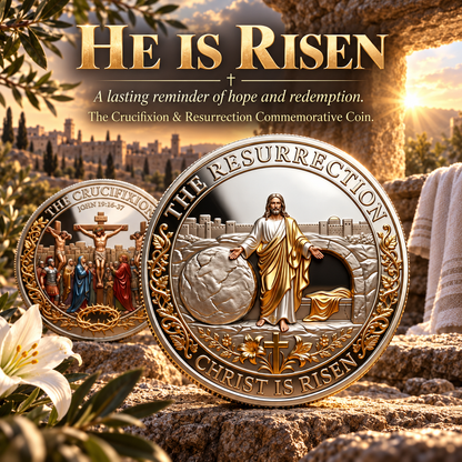 The Crucifixion & Resurrection Commemorative Coin