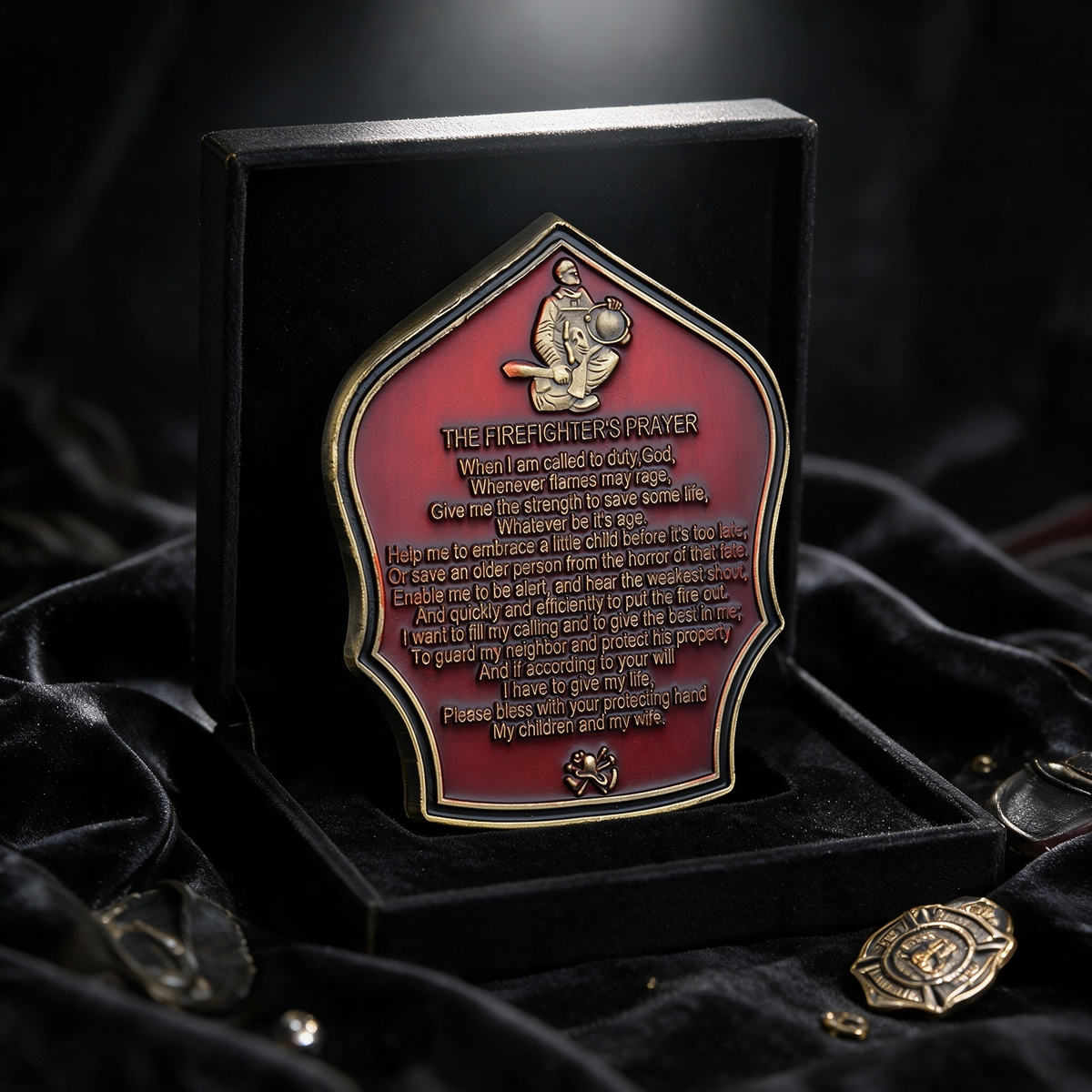 911 Firefighter Challenge Coin: FDNY Fallen Heroes Commemorative