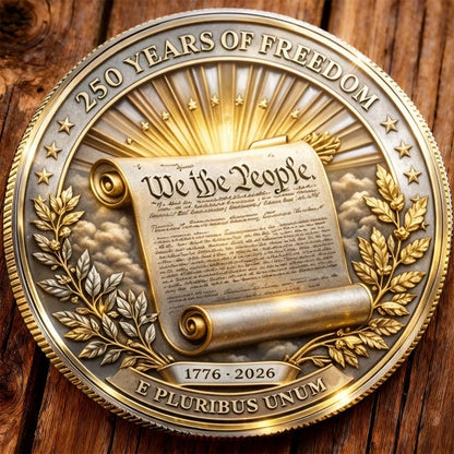 Flash Sale 60% OFF - U.S We Are The People 250th Anniversary Commemorative Coin