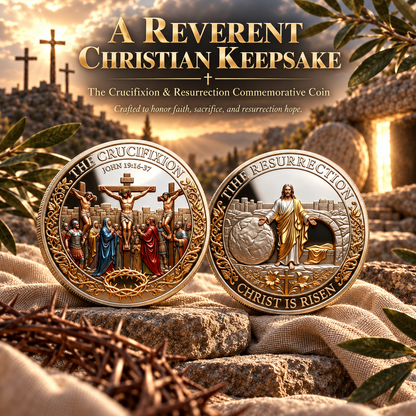 The Crucifixion & Resurrection Commemorative Coin