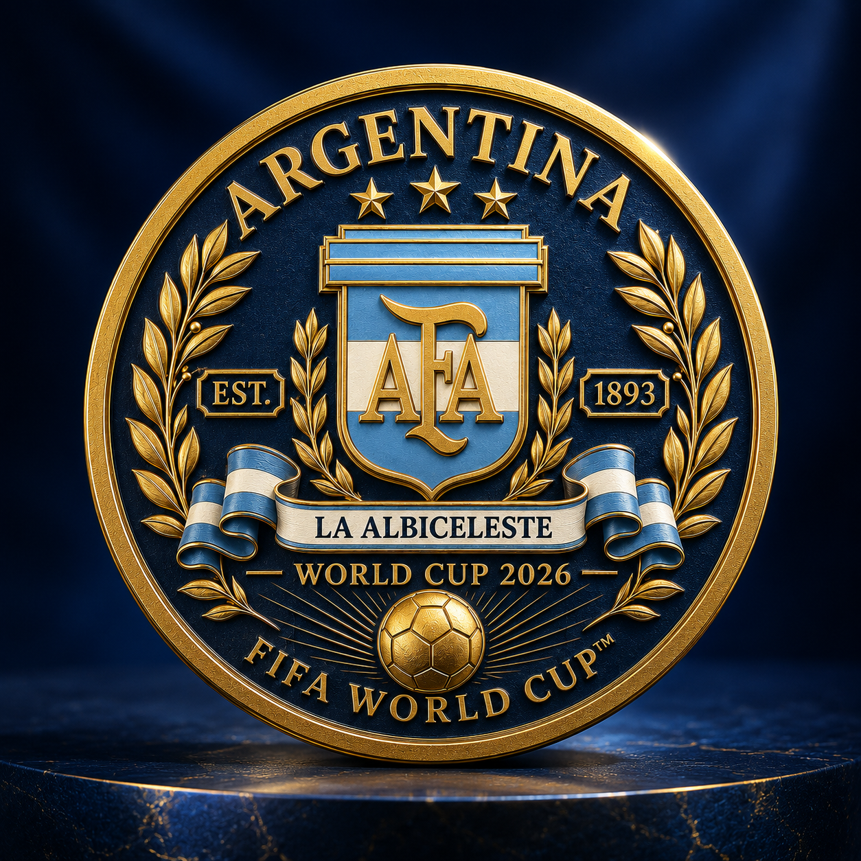 Argentina Premium WC26 Commemorative Coin