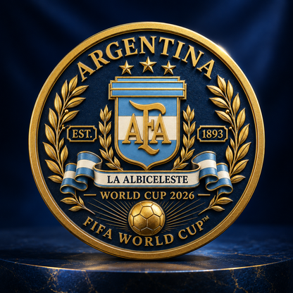Argentina Premium WC26 Commemorative Coin