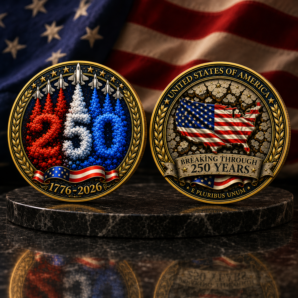 250 Years of Freedom Commemorative Coin
