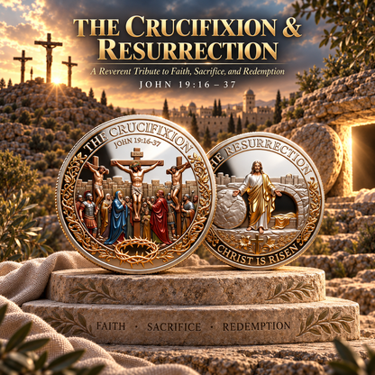 The Crucifixion & Resurrection Commemorative Coin