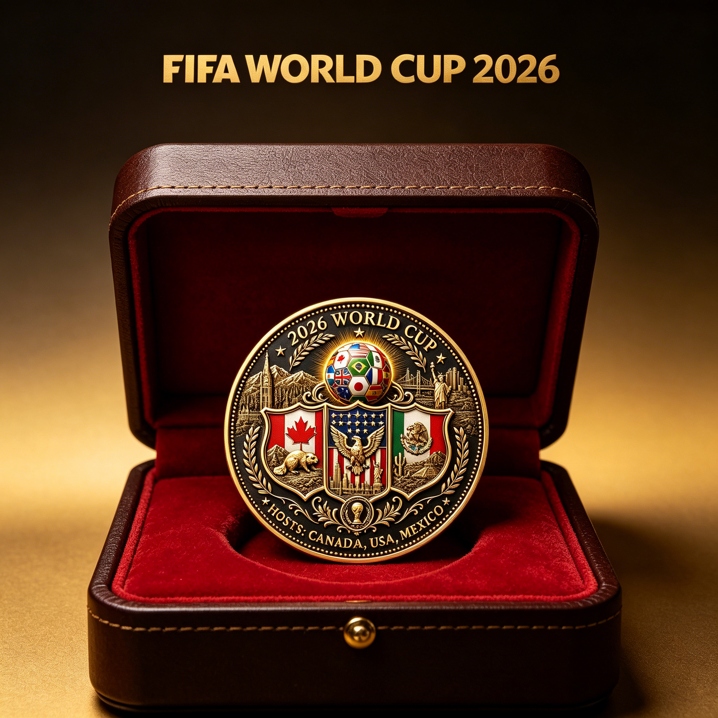 2026 World Cup Tri-Nation Hosts COIN