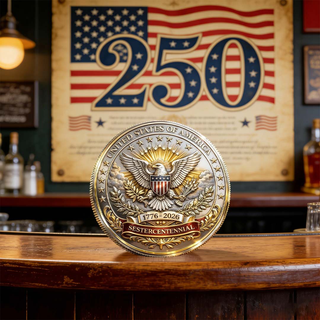 Flash Sale 60% OFF - U.S We Are The People 250th Anniversary Commemorative Coin