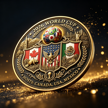 2026 World Cup Tri-Nation Hosts COIN