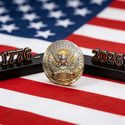 Flash Sale 60% OFF - U.S We Are The People 250th Anniversary Commemorative Coin