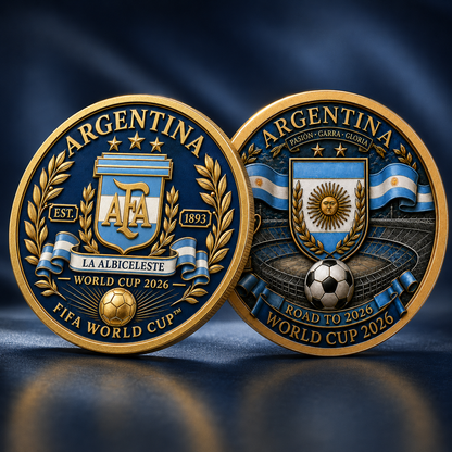 Argentina Premium WC26 Commemorative Coin