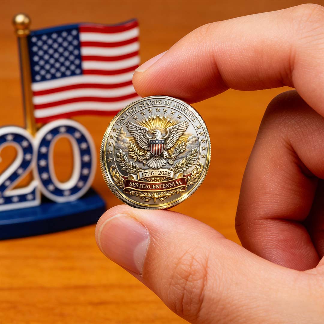 Flash Sale 60% OFF - U.S We Are The People 250th Anniversary Commemorative Coin