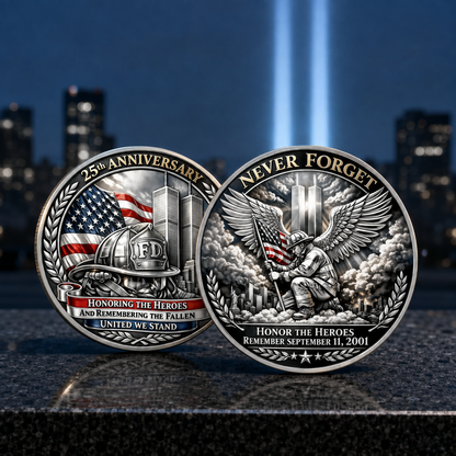 25th Anniversary Honor the Heroes & Remember the Fallen Commemorative Coin