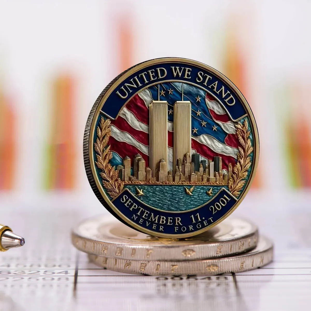 The “WE STAND” 2001 Eternal Tribute Commemorative Coin