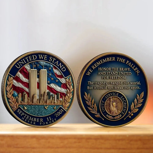 The “WE STAND” 2001 Eternal Tribute Commemorative Coin