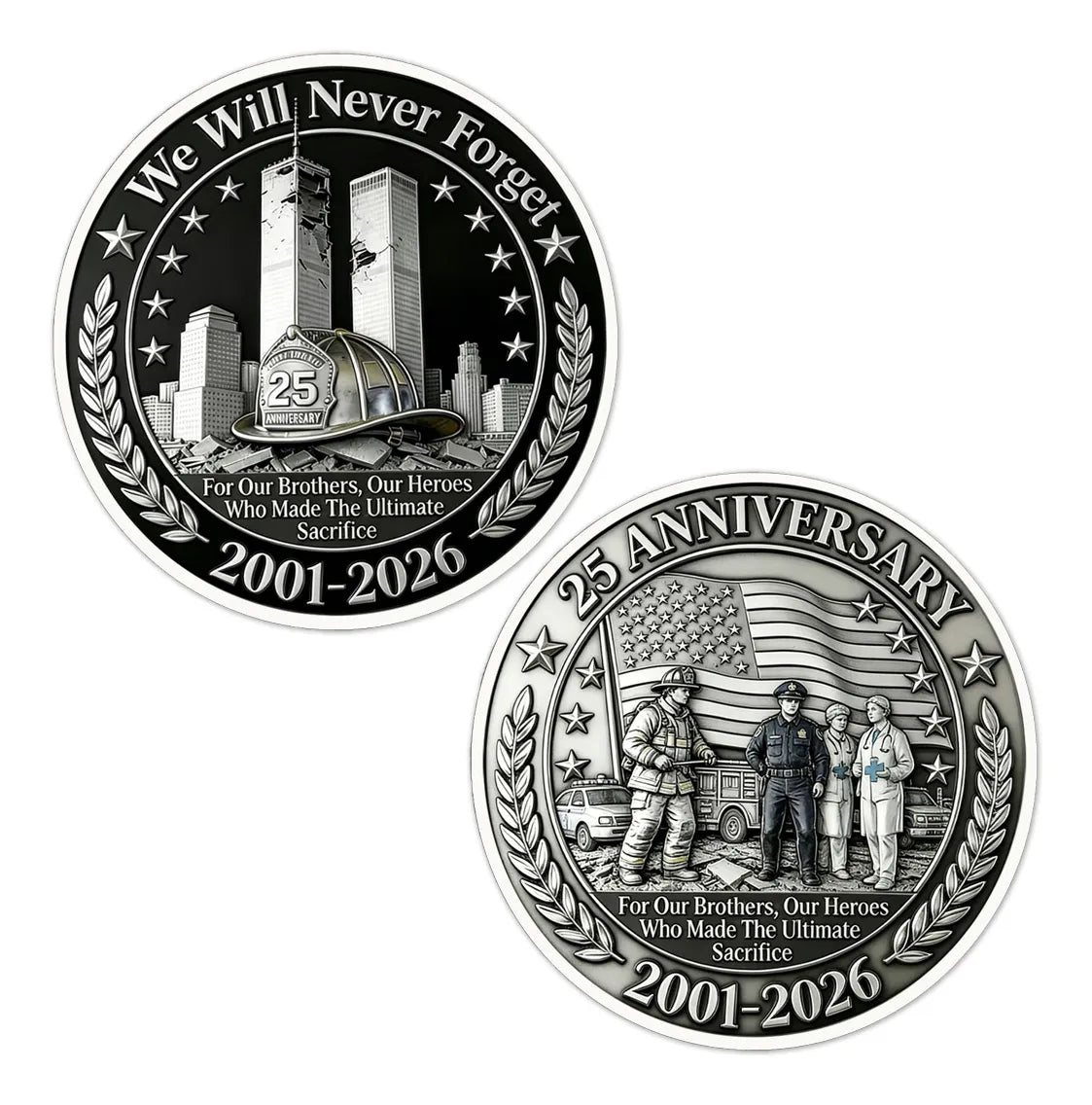 The "Ultimate Sacrifice" 25th Anniversary Memorial Coin