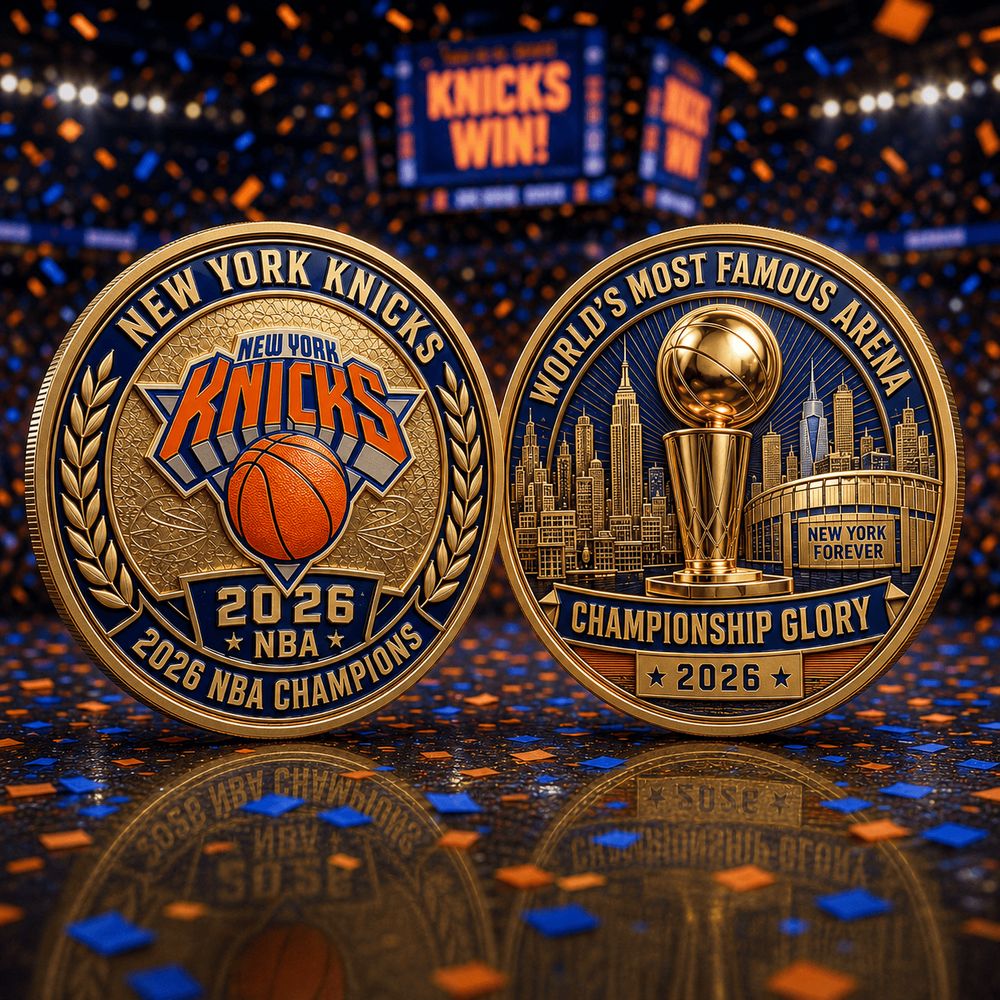 New York Knicks Premium 2026 NBA Champions Commemorative Coin