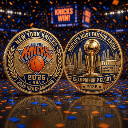 New York Knicks Premium 2026 NBA Champions Commemorative Coin