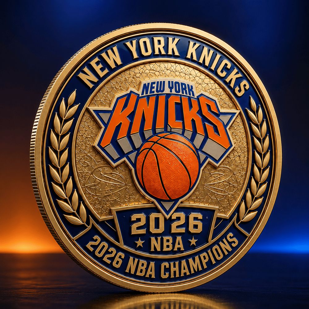 New York Knicks Premium 2026 NBA Champions Commemorative Coin