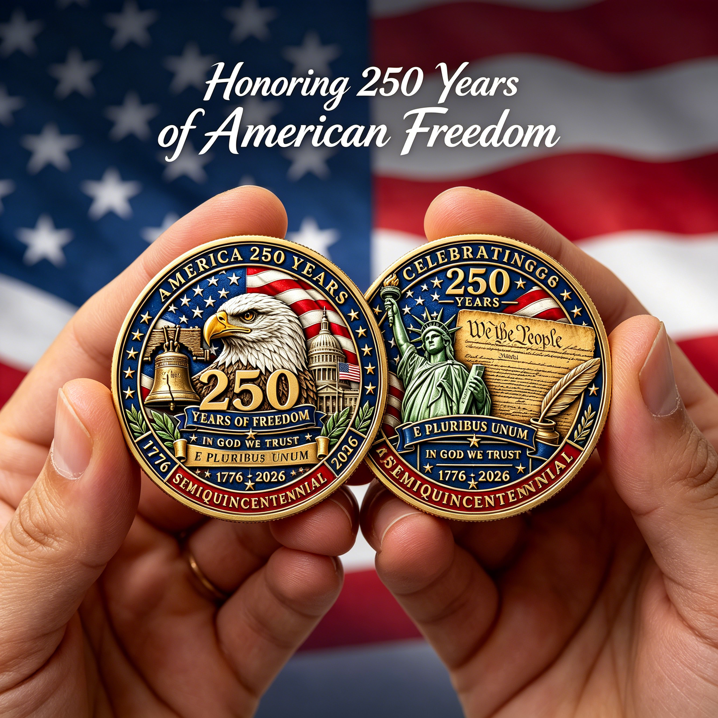 250th Anniversary “We the People” Commemorative Coin