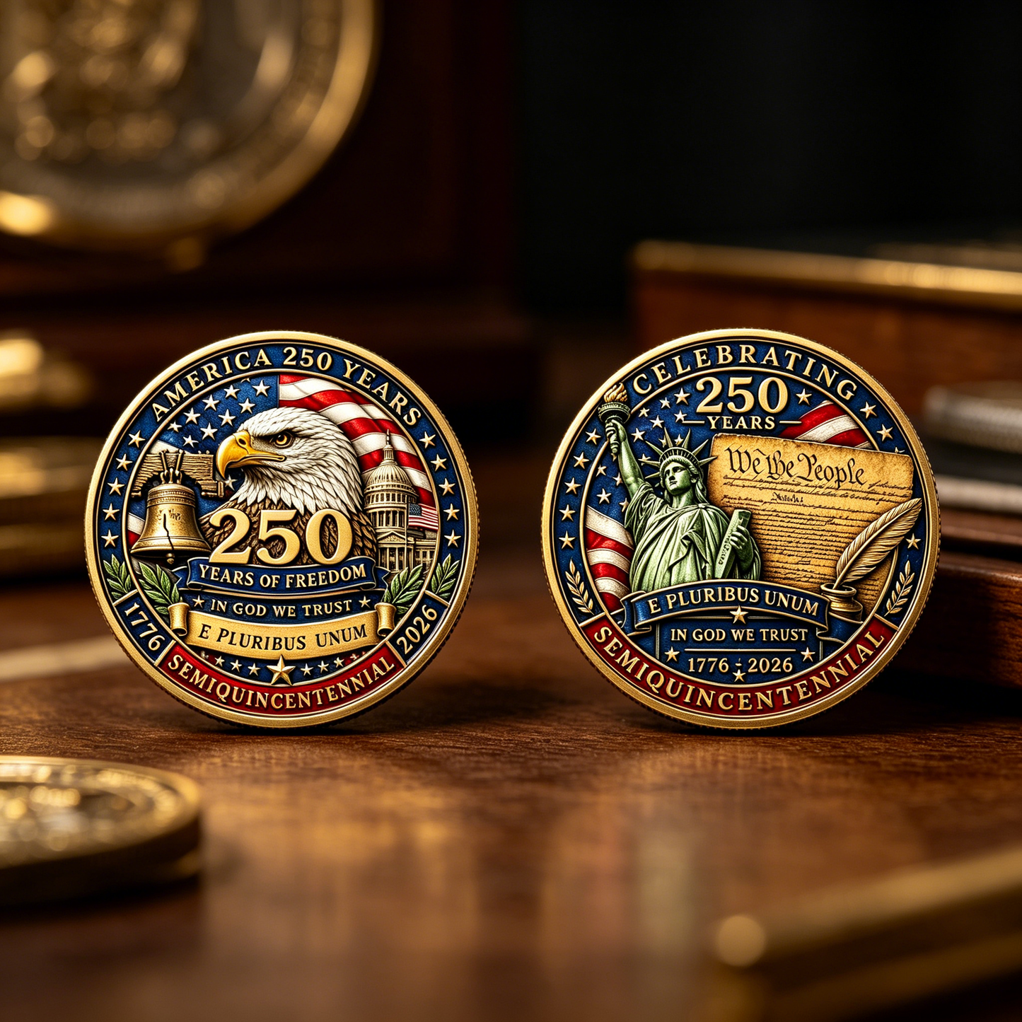 250th Anniversary “We the People” Commemorative Coin