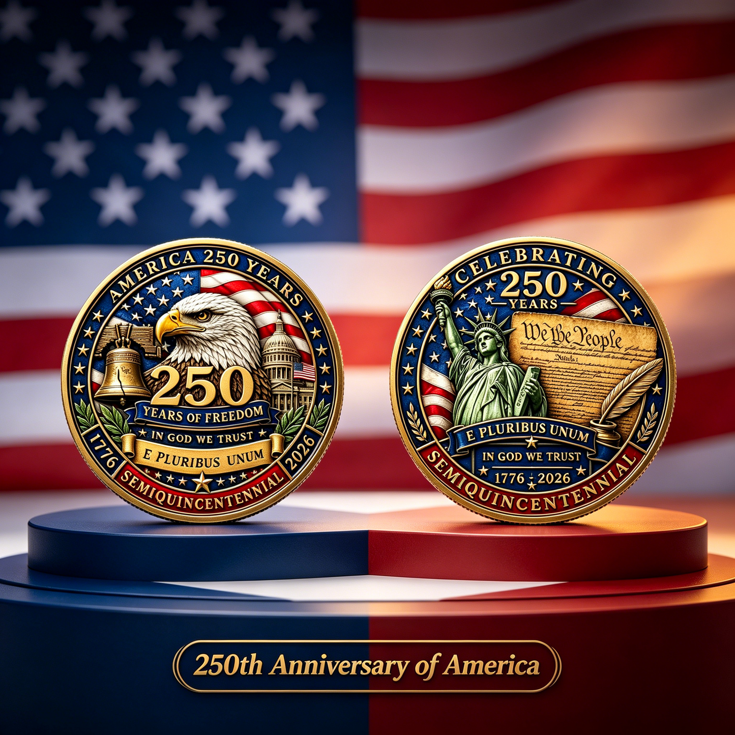 250th Anniversary “We the People” Commemorative Coin