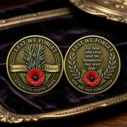 Tribute Challenge Coin – “Remember. Honor.”