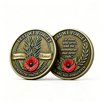 Tribute Challenge Coin – “Remember. Honor.”