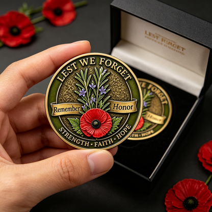 Tribute Challenge Coin – “Remember. Honor.”