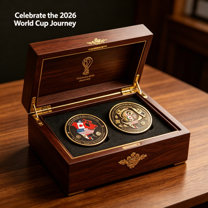2026 Three Nations One Goal Challenge Coin