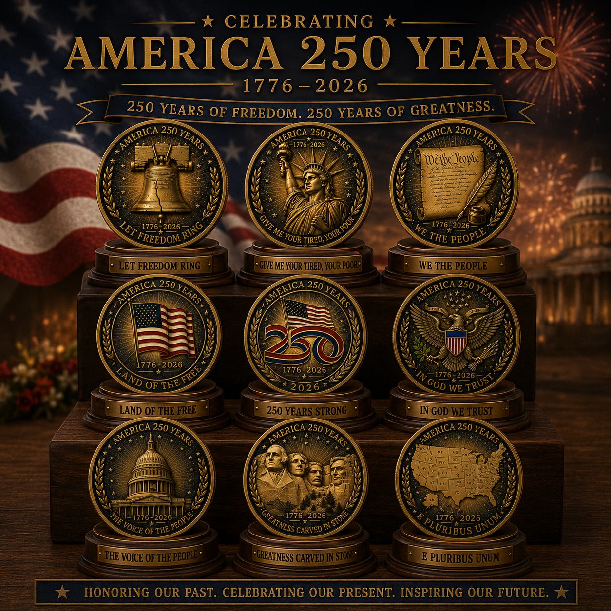 The Semiquincentennial Keepsake Set : 250 Years of Greatness