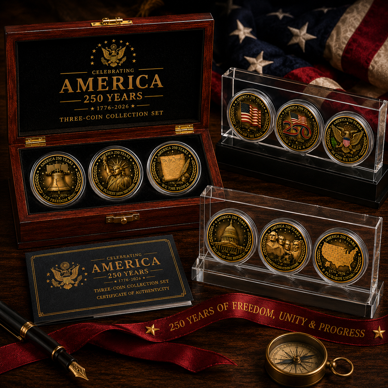 The Semiquincentennial Keepsake Set : 250 Years of Greatness
