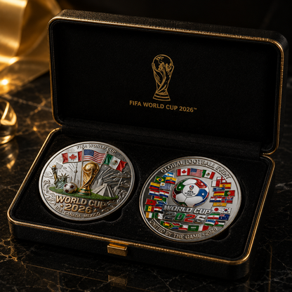 Fifa World Cup 2026 Tri-Nations legacy Coin